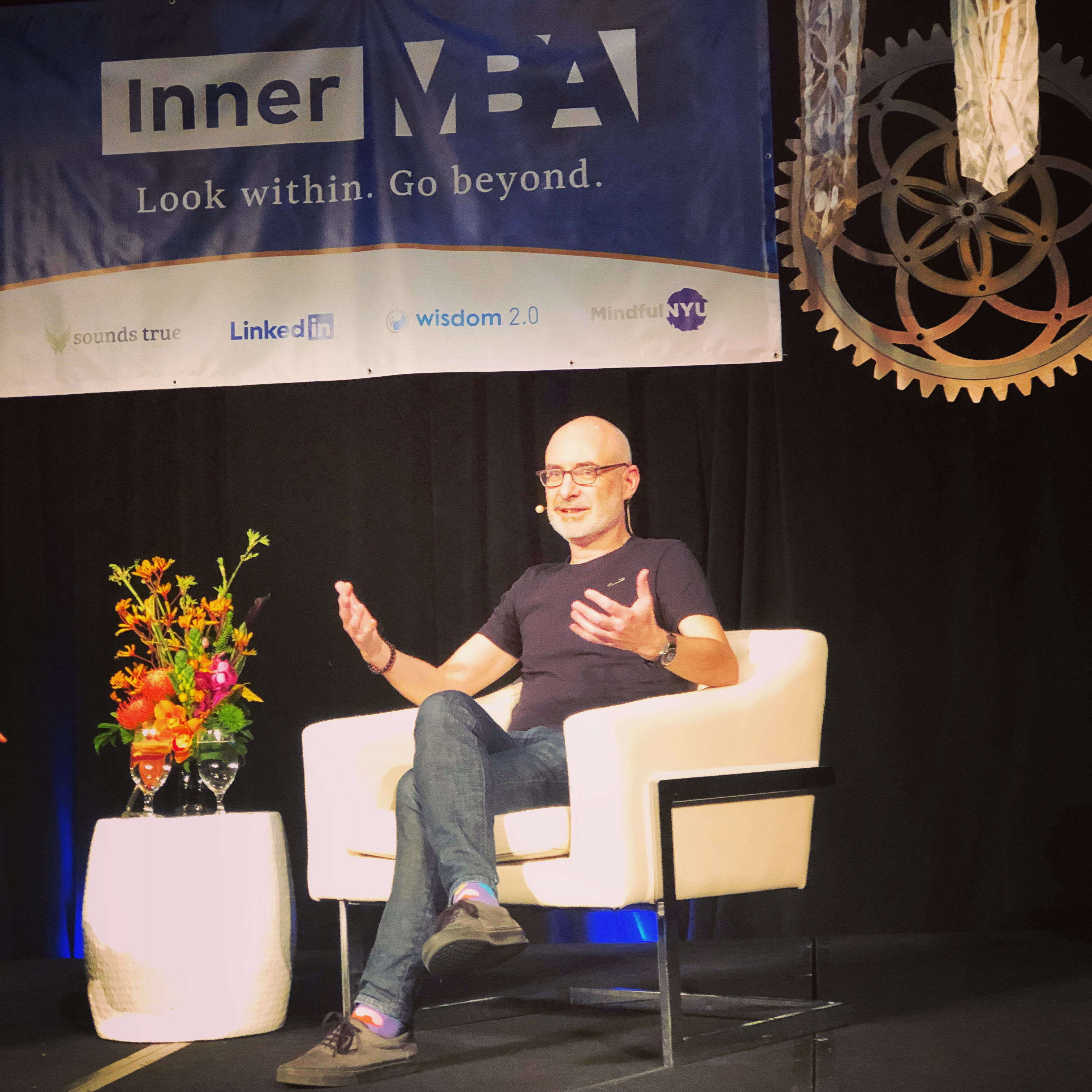 Dan Zigmond speaking at Inner MBA conference