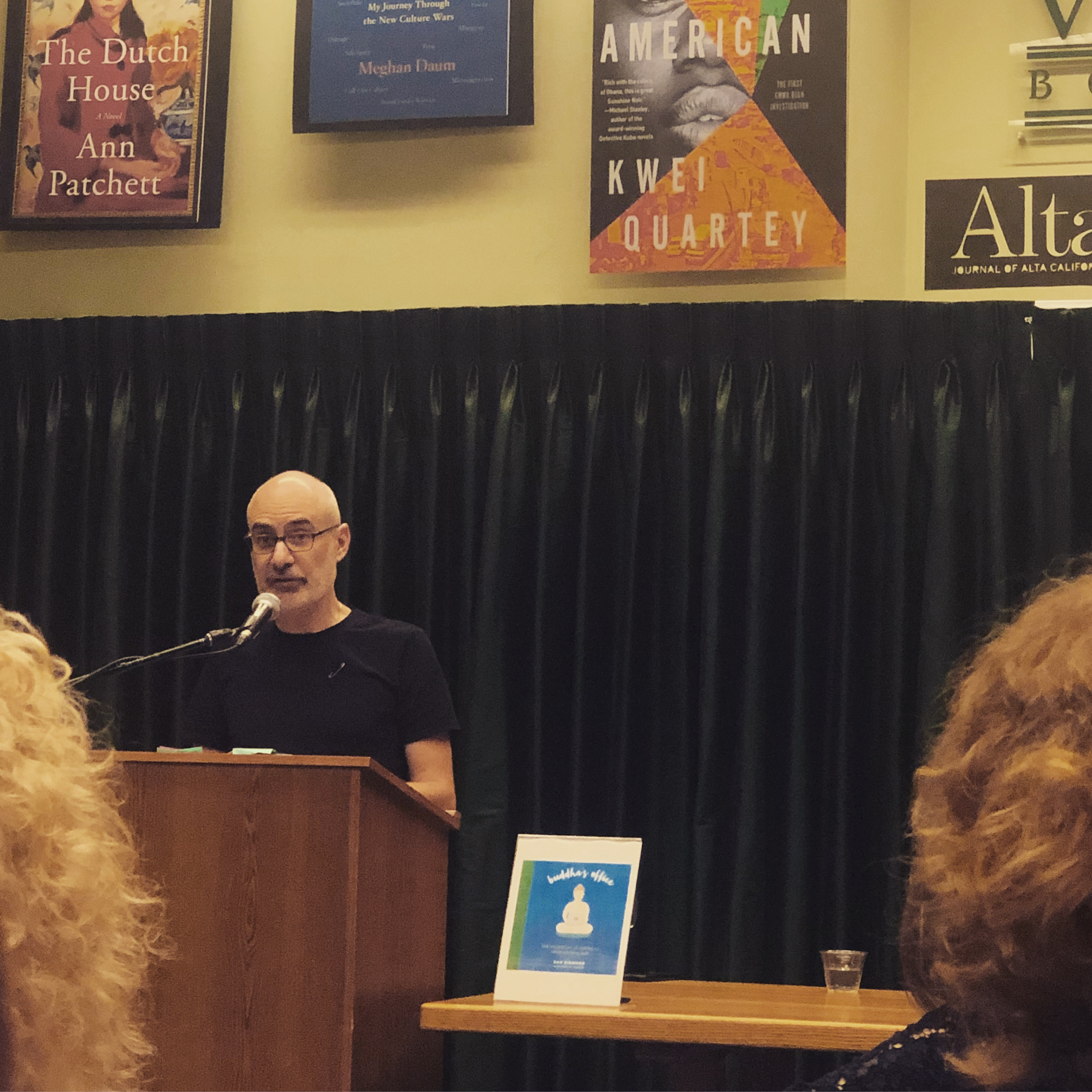 Dan Zigmond at a bookstore