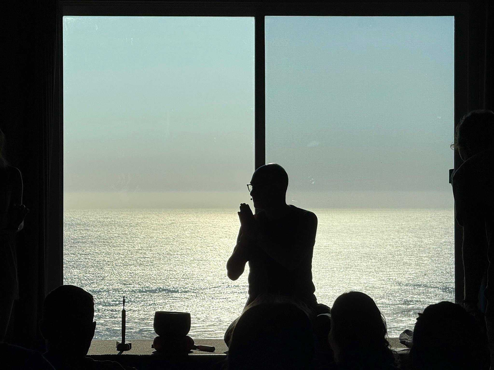 Dan Zigmond leading a retreat discussion