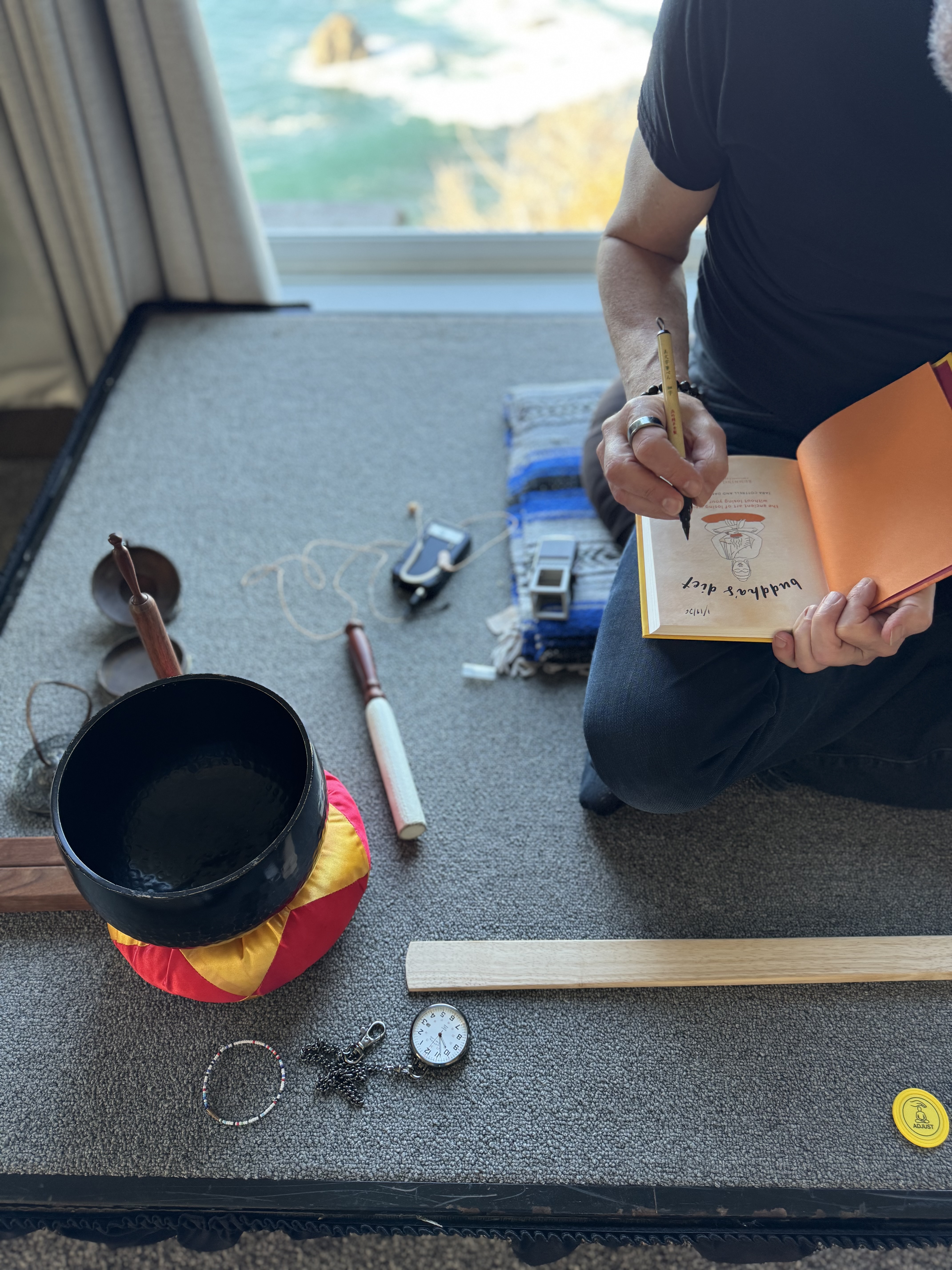 Dan Zigmond at a book signing